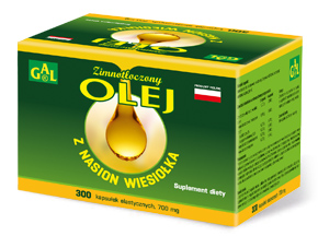 Zimnotłoczony olej z nasion wiesiołka 700 mg 300 kaps. 